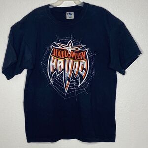 VINTAGE HALLOWEEN HAVOC 1999 Ain’t No Bluffing Authentic Wrestling T Shirt S XXL